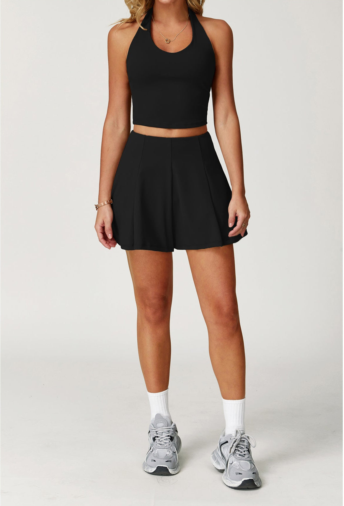 Athletic Top + Bottom Tennis Set