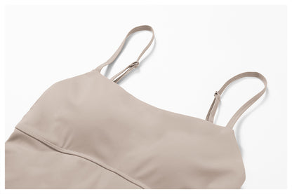 Robe de sport à bretelles spaghetti